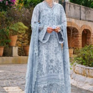 EMBROIDERED PRINTED LAWN SL12-D05 from Baroque
