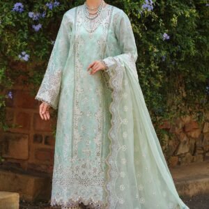 EMBROIDERED PRINTED LAWN SL12-D07 from Baroque