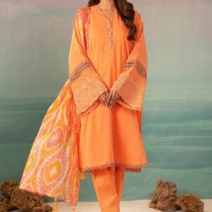 3 Piece Swiss Lawn Suit from kayseria