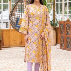 3 Piece Cotton Lawn Suit from kayseria